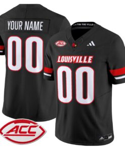 Custom Louisville Cardinals Jersey Name, Number 2025 Vapor Stitched