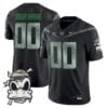 Custom Oregon Ducks 2025 Jersey Mummy Duck Vapor Limited Stitched Black
