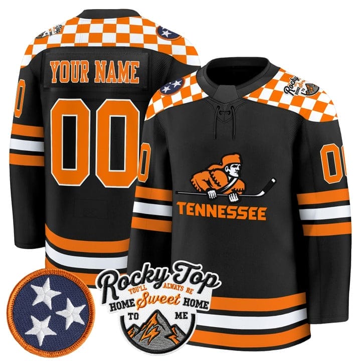 Custom Tennessee Volunteers Jersey Name, Number 2025-26 Premium Stitched