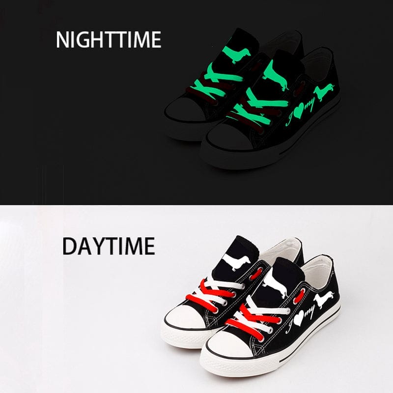 Dachshund Canvas Sneakers Shoes For Men Women Fans - Image 6