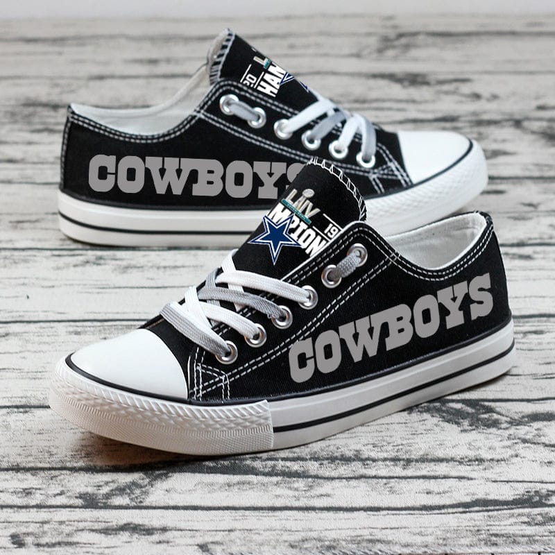 Dallas Cowboys Low Top Canvas Sport Sneakers Shoes For Men Women Fans - Image 11