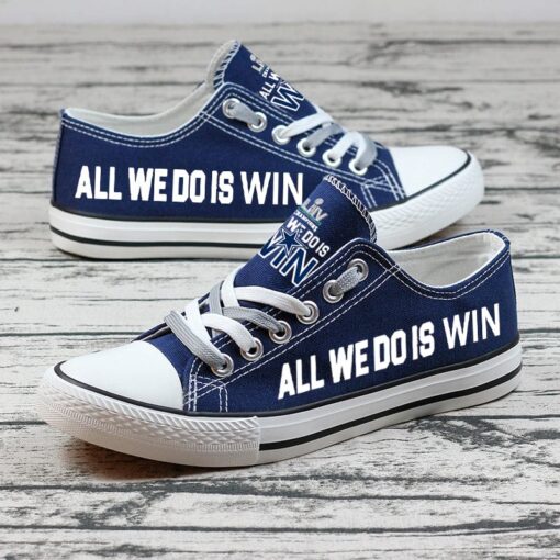 Dallas Cowboys Low Top Canvas Sport Sneakers Shoes For Men Women Fans - Image 5