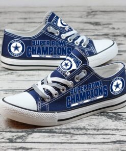 Dallas Cowboys Limited Print NFL Students Low Top Canvas Shoes Sport Sneakers 2 92578adf c9b5 486e a489 da19fb206698