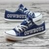 Dallas Cowboys Limited Print NFL Students Low Top Canvas Shoes Sport Sneakers 2 cbe6d624 6f8f 4974 abf6 b26dfa810606