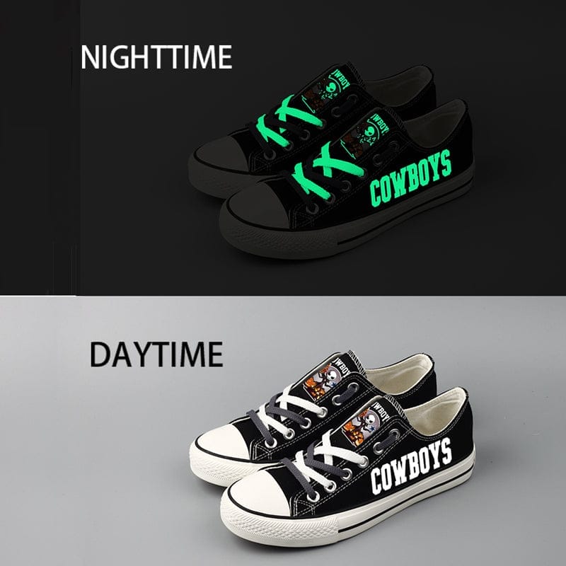 Dallas Cowboys Low Top Canvas Sport Sneakers Shoes For Men Women Fans - Image 4