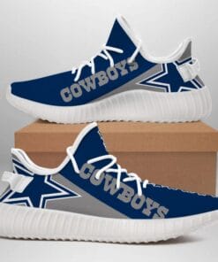 Dallas Cowboys NFL 350v Yeezy Sneakers For Men Women Fans