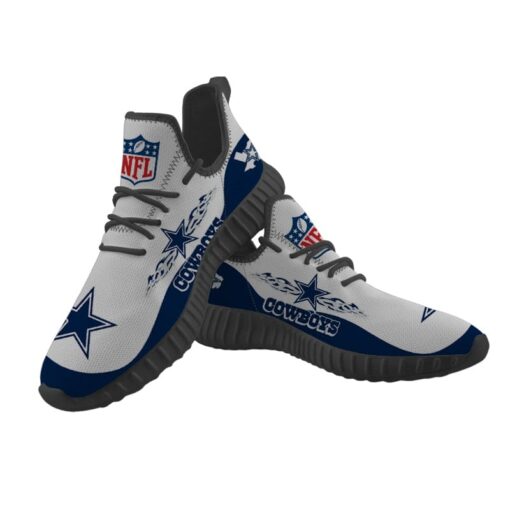 Dallas Cowboys Sneaker Shoes NFL For Men Women Fans - Image 2