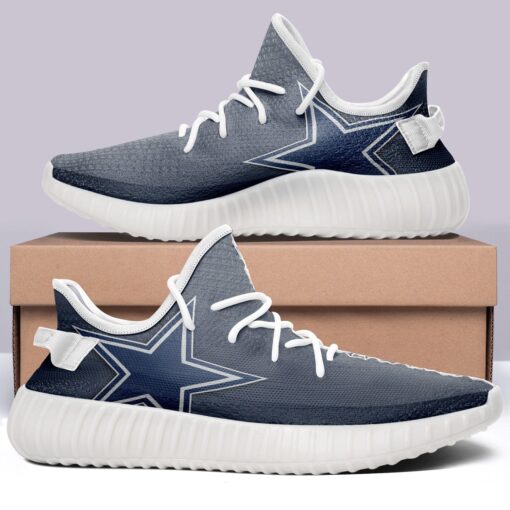 Dallas Cowboys NFL 350v Yeezy Sneakers For Men Women Fans - Image 3