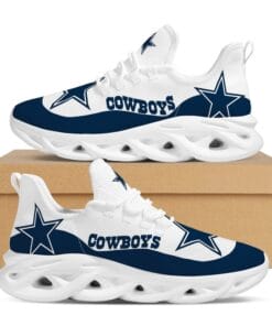 Alternative view of Dallas Cowboys Max Soul Sneakers Shoes Elevate Your Every Step