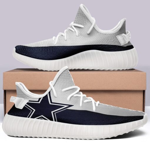 Dallas Cowboys NFL 350v Yeezy Sneakers For Men Women Fans - Image 4