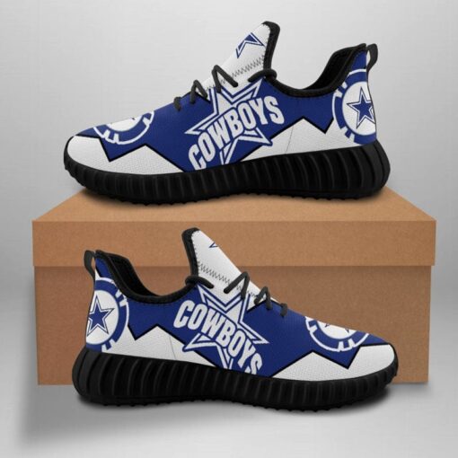 Dallas Cowboys Sneaker Shoes NFL For Men Women Fans - Image 3