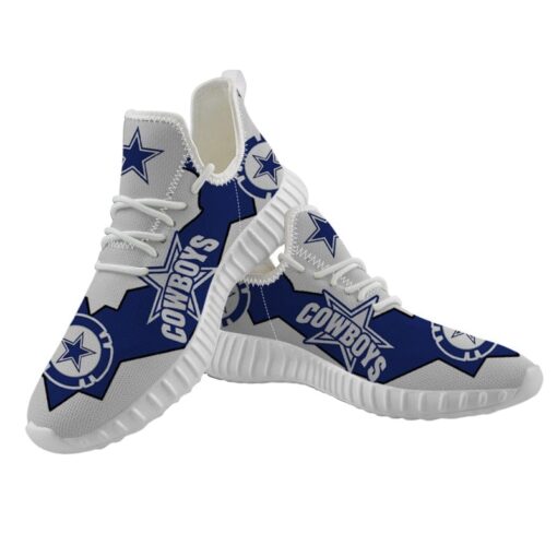 Dallas Cowboys Sneaker Shoes NFL For Men Women Fans - Image 5