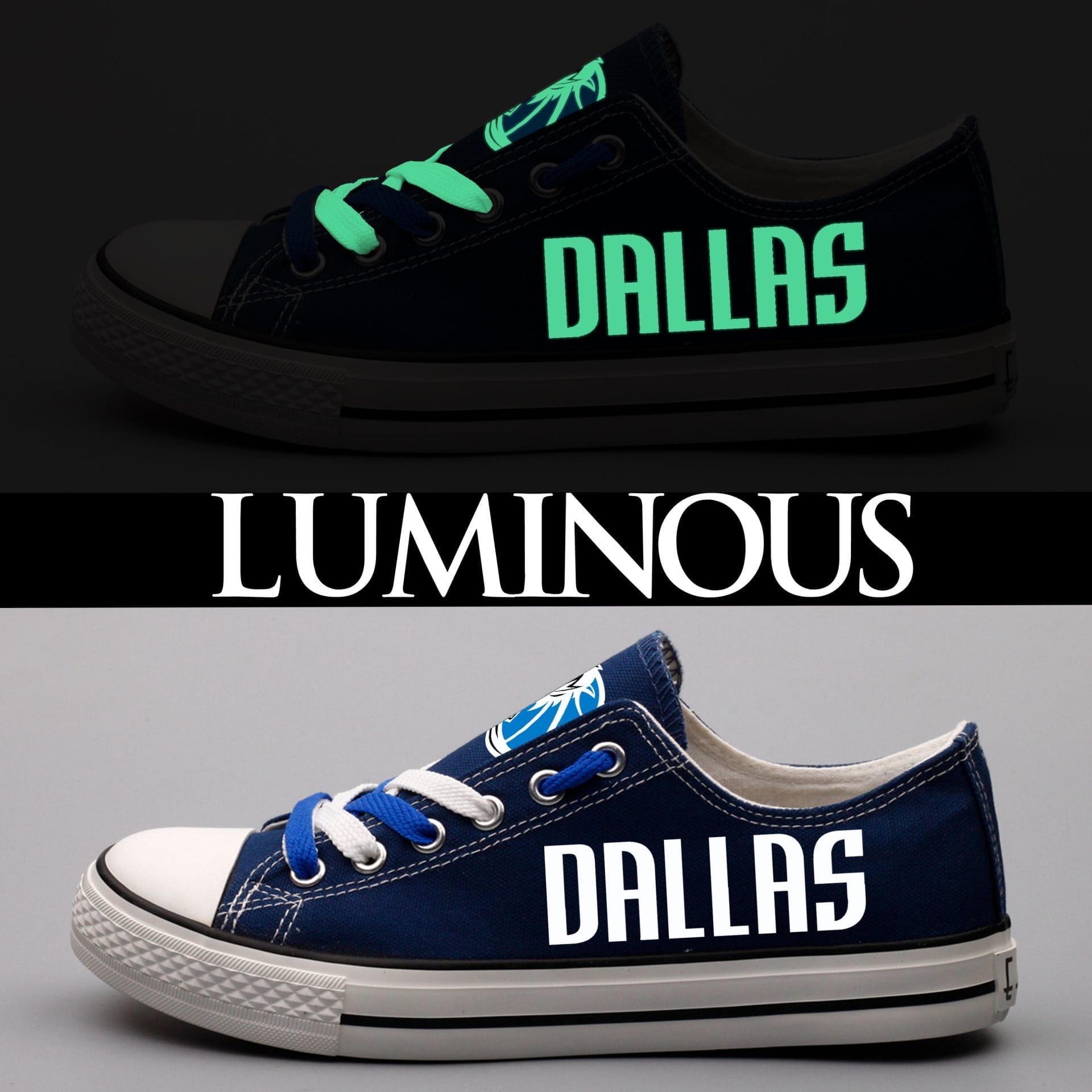 Dallas Mavericks Atlanta Hawks Sport Sneakers Shoes For Men Women Fans - Image 2