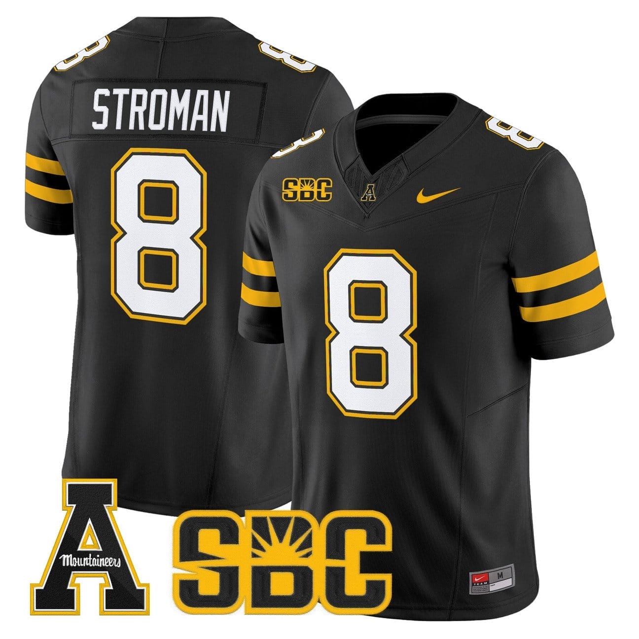 Dalton Stroman Jersey #8 App State Mountaineers 2025 Vapor Limited Stitched - Image 2