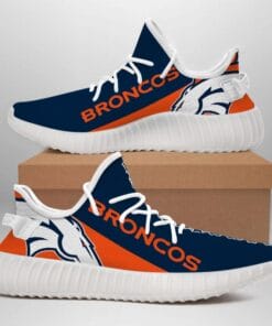Denver Broncos NFL 350v Yeezy Sneakers For Men Women Fans