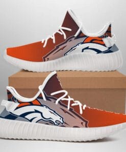 Alternative view of Denver Broncos NFL 350v Yeezy Sneakers For Men Women Fans