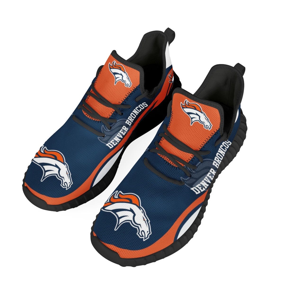 Denver Broncos Sneaker Shoes NFL For Men Women Fans - Image 7