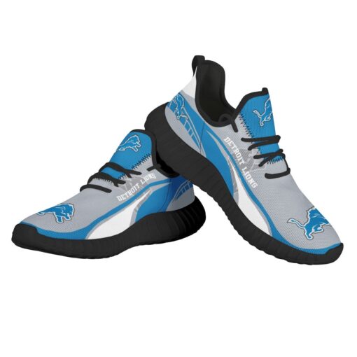 Detroit Lions Sneaker Shoes NFL For Men Women Fans