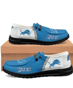 Detroit Lions V4 BZ15 Sneakers Shoes fd986761 60d6 4e58 ad53 dcc83805e1f9