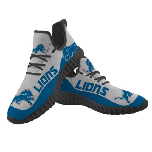 Detroit Lions Sneaker Shoes NFL For Men Women Fans - Image 5