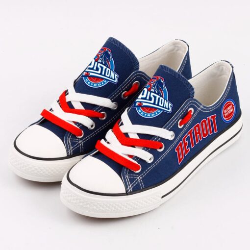Detroit Pistons Atlanta Hawks Sport Sneakers Shoes For Men Women Fans - Image 2