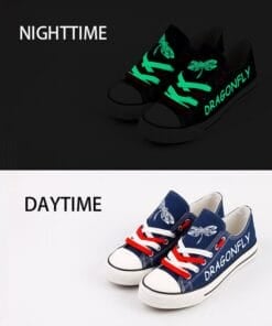 Dragonfly Canvas Sneakers Shoes For Men Women Fans