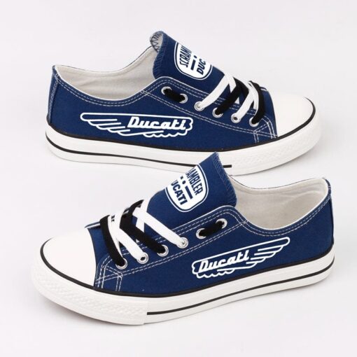 Ducati Canvas Sneakers Shoes For Men Women Fans