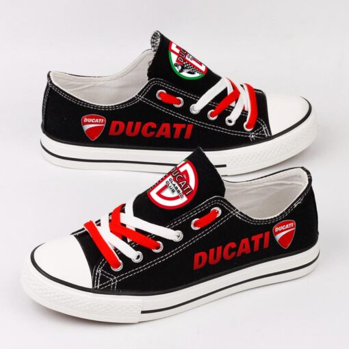 Ducati Canvas Sneakers Shoes For Men Women Fans - Image 4