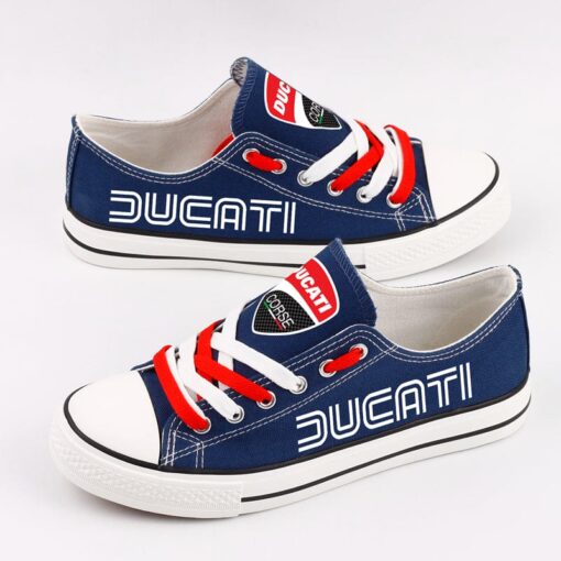 Ducati Canvas Sneakers Shoes For Men Women Fans - Image 6