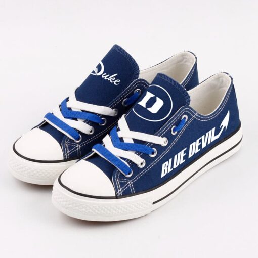 Duke Blue Devils Sport Sneakers Shoes For Men Women Fans