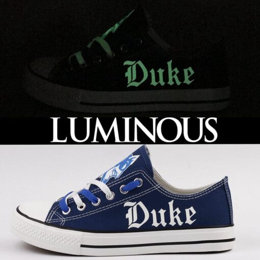 Duke Blue Devils Sport Sneakers Shoes For Men Women Fans - Image 3