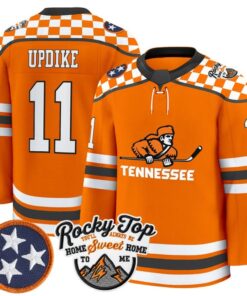 Dylan Updike Jersey 11 Tennessee Volunteers 2025 26 Premium Stitched Orange