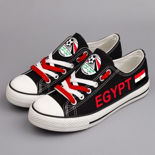 Egypt Low Top Canvas Sport Sneakers Shoes For Men Women Fans
