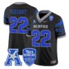 FrankPeasantJersey 22MemphisTigers2025VaporLimitedStitchedBlack