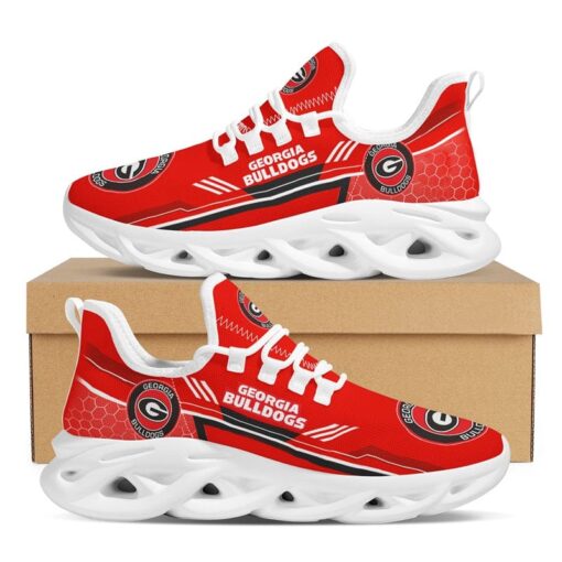 Georgia Bulldogs Max Soul Sneakers Shoes Elevate Your Every Step - Image 3