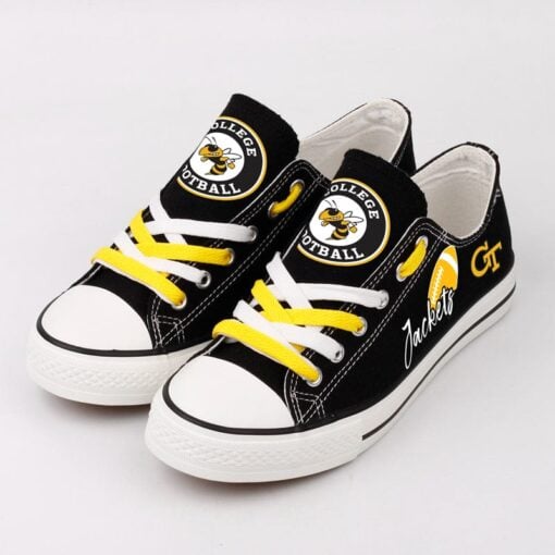 Georgia Tech Yellow Jackets Sport Sneakers Shoes For Men Women Fans