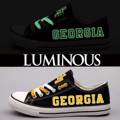 Georgia Tech Yellow Jackets Sport Sneakers Shoes For Men Women Fans - Image 2