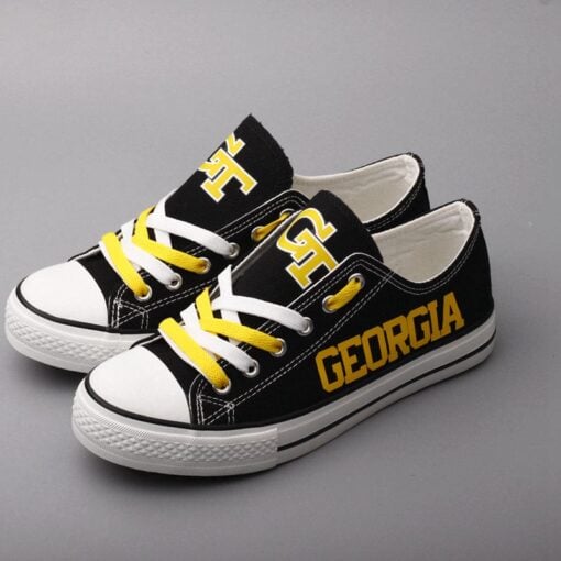Georgia Tech Yellow Jackets Sport Sneakers Shoes For Men Women Fans - Image 3