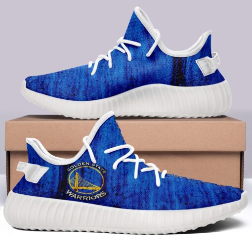Golden State Warriors NBA 350v Yeezy Sneakers For Men Women Fans - Image 3
