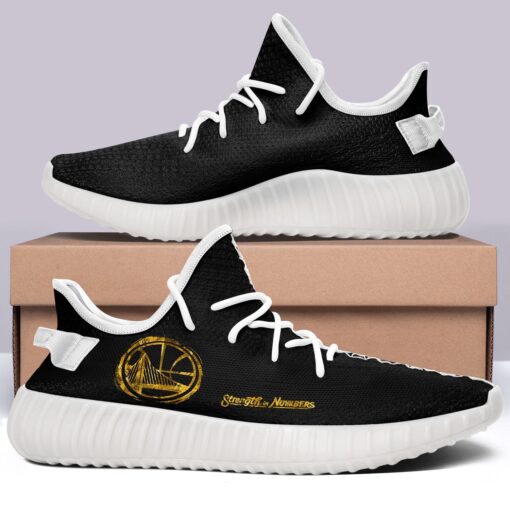 Golden State Warriors NBA 350v Yeezy Sneakers For Men Women Fans - Image 5