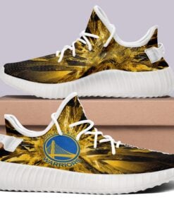 Alternative view of Golden State Warriors NBA 350v Yeezy Sneakers For Men Women Fans