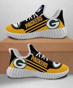 Green Bay Packers Sneaker Shoes NFL Yellow V1 4e6d2b57 7993 4b00 9698 1505e86508af