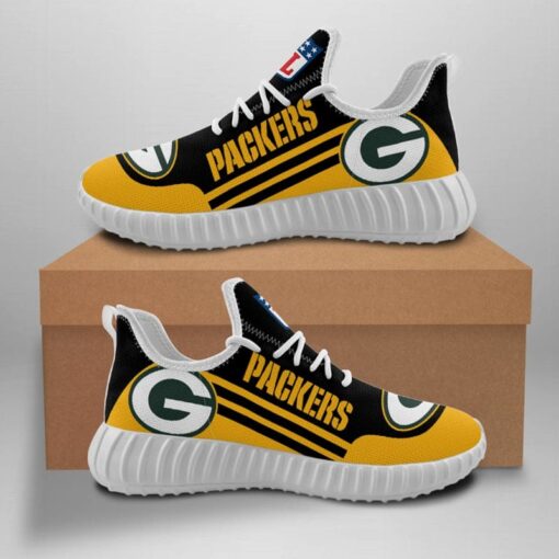 Green Bay Packers Sneaker Shoes NFL For Men Women Fans - Image 2