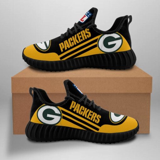 Green Bay Packers Sneaker Shoes NFL For Men Women Fans - Image 3
