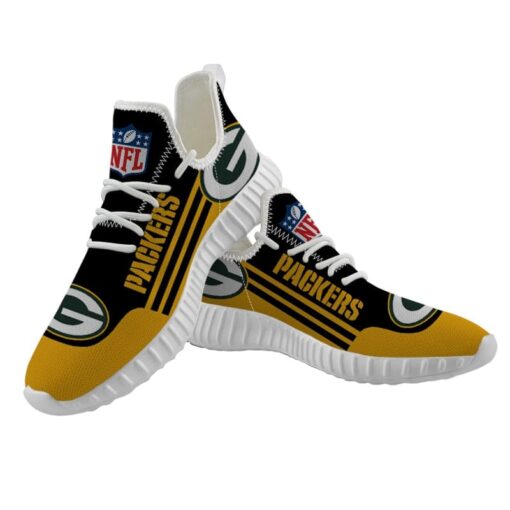 Green Bay Packers Sneaker Shoes NFL For Men Women Fans - Image 4