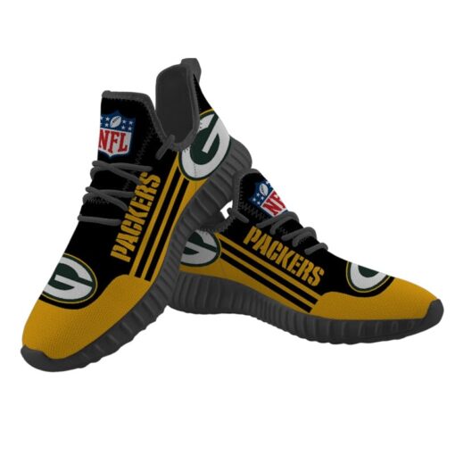 Green Bay Packers Sneaker Shoes NFL For Men Women Fans - Image 5