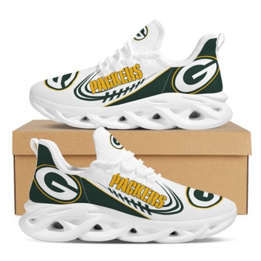 Green Bay Packers Max Soul Sneakers Shoes Elevate Your Every Step - Image 3