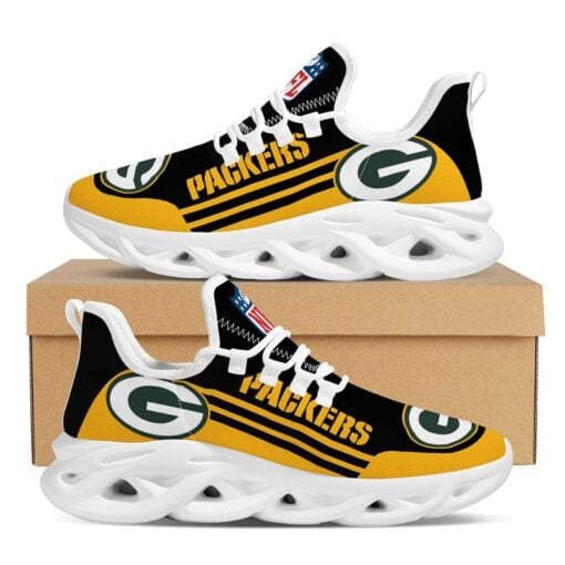 Green Bay Packers Max Soul Sneakers Shoes Elevate Your Every Step - Image 4