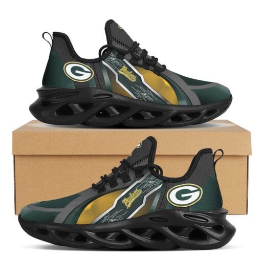 Green Bay Packers Max Soul Sneakers Shoes Elevate Your Every Step - Image 5