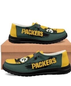 Alternative view of Green Bay Packers BZ15 Sneakers Shoes For Men Women Fans